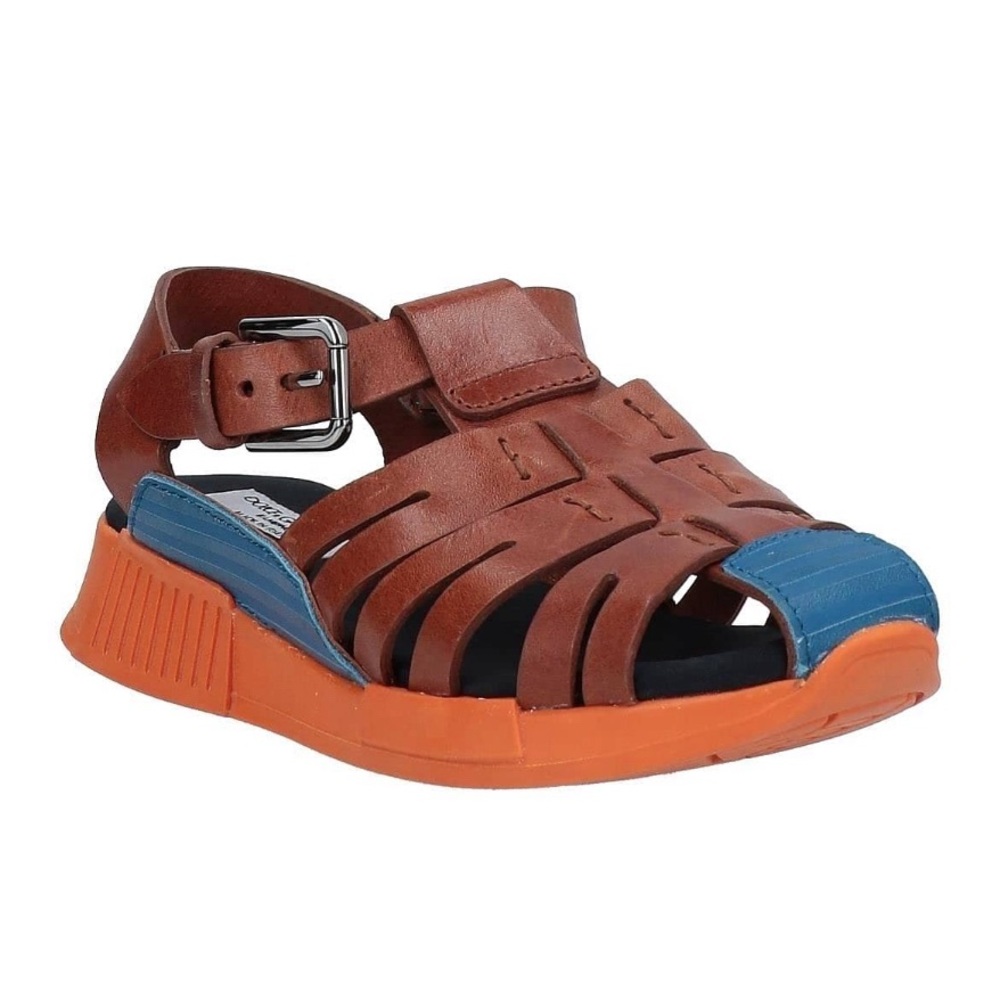 Sandals Dolce & Gabbana for kids. Size 3. Color Brown, Orange, Blue.